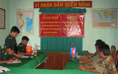 Đồn biên phòng bên suối Đắc Ruê