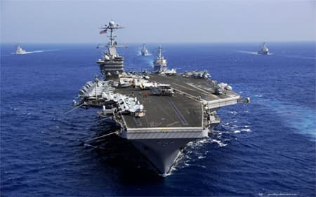 Iran cảnh báo các hạm tàu sân bay Mỹ đang ở vùng Vịnh