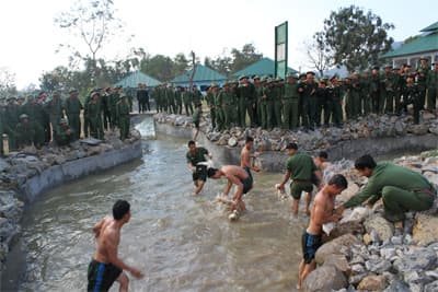 “Đặc sản” Tết chiến sĩ