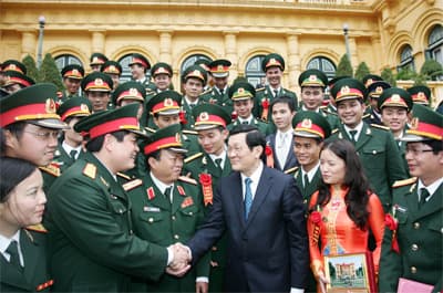Tuổi trẻ quân đội phải xây hoài bão lớn, chủ động, tự tin, xung phong đảm nhận những nhiệm vụ khó khăn, gian khổ