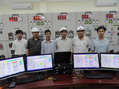 Thuỷ điện Nậm Khánh hoà lưới điện quốc gia thành công