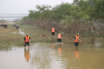 Thầm lặng những người lính làm nhiệm vụ tìm kiếm