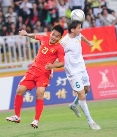 Olympic Việt Nam thua đậm Olympic Turkmenistan