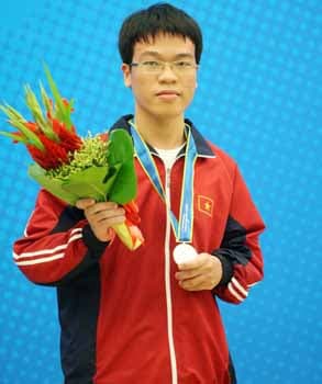 Kỳ thủ Lê Quang Liêm giành thêm một HCB cho đoàn TTVN