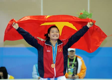 Chiếc huy chương vàng quý giá đầu tiên ở Asiad 16