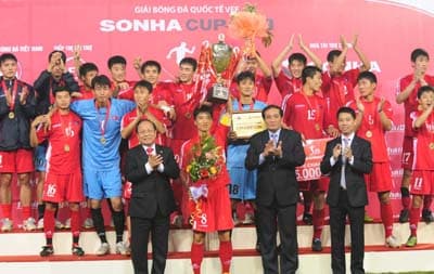 CHDCND Triều Tiên vô địch giải VFF SONHA Cúp 2010