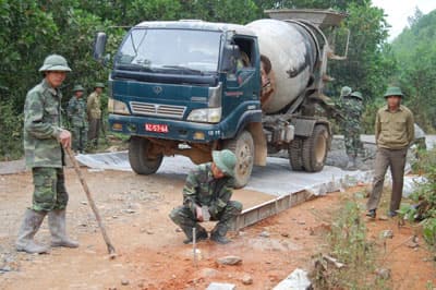 Đã nối liền biên cương Đông Bắc