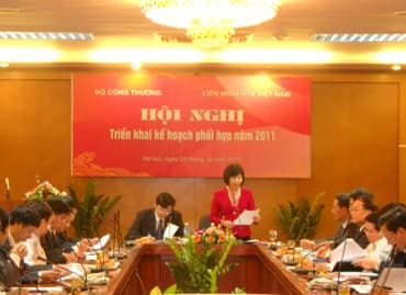Nhiều thành công trong phối hợp xúc tiến thương mại và khuyến công