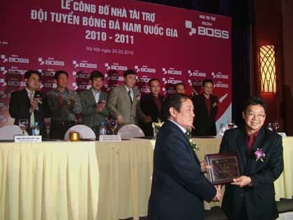 Đội tuyển Việt Nam có thêm nhà tài trợ chính