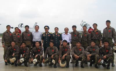 Phi đội Quyết thắng thăm lại chiến trường xưa