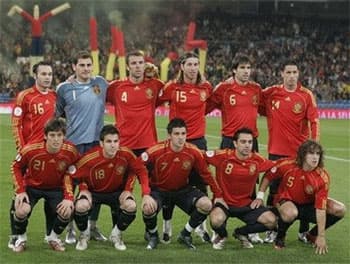 Tây Ban Nha công bố danh sách dự World Cup 2010
