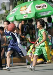 Khai mạc giải bóng rổ Festival trường học TP.Hồ Chí Minh – Cúp MILO 2010