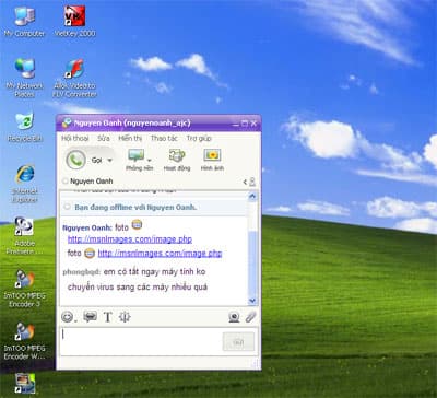 Xuất hiện virus mới tấn công qua Yahoo! Messenger