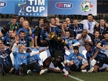 Inter - Roma 1 - 0 : Giành cúp ở "võ đài" Olimpico