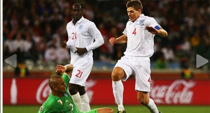 Đội trưởng Steven Gerrard thất vọng về ĐT Anh