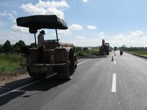Quốc lộ 91B vừa mới thông xe đã bị hư hỏng nặng
