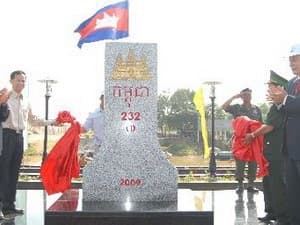 Khánh thành cột mốc biên giới 241 VN-Campuchia