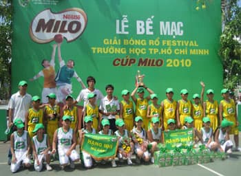Bế mạc Giải Bóng rổ Festival Trường học TP. Hồ Chí Minh