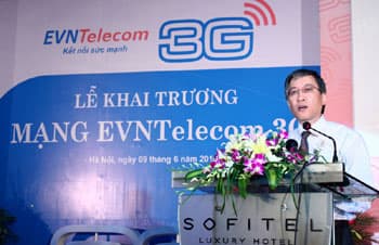 EVNTelecom chính thức khai trương mạng 3G