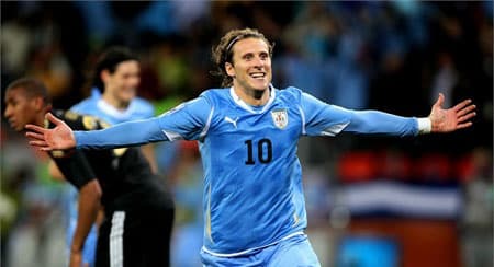 Diego Forlan đoạt “Quả bóng vàng World Cup 2010”