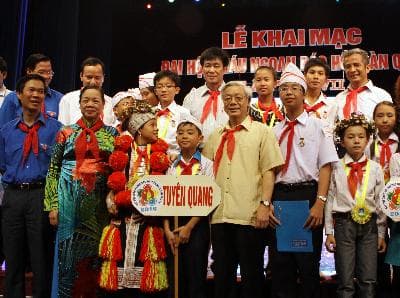 Khai mạc Đại hội Cháu ngoan Bác Hồ toàn quốc lần thứ VII