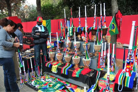 Náo nhiệt với kèn vuvuzela