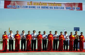 Khánh thành cầu Ca Cút bắc qua phá Tam Giang