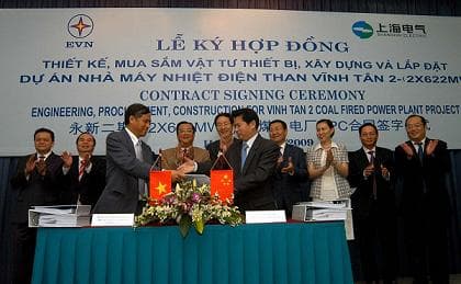 Ngày mai ( 8-8), khởi công nhà máy nhiệt điện Vĩnh Tân 2