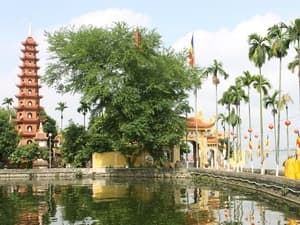 Hoàn thành tu bổ chùa cổ Trấn Quốc bên hồ Tây