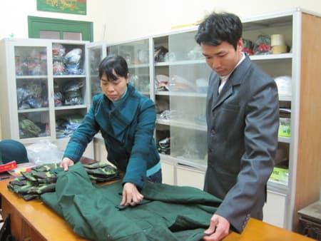 Tăng cường chống rét cho bộ đội ở các tỉnh miền núi