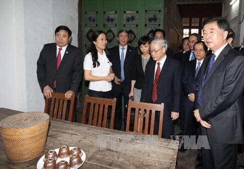 Tổng bí thư Nguyễn Phú Trọng thăm tỉnh Quảng Đông