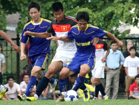 U23 Việt Nam thắng CLB Hà Nội T&T với tỷ số đậm