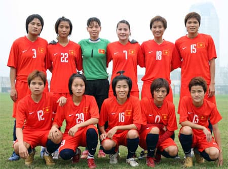 ĐT nữ Việt Nam ghi 14 bàn thắng vào lưới ĐT nữ Indonesia