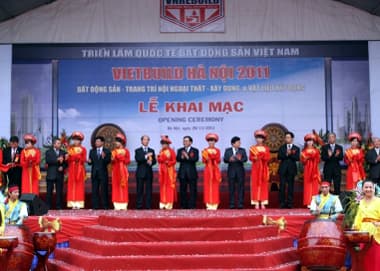 400 đơn vị tham dự Triển lãm quốc tế VietBuild 2011