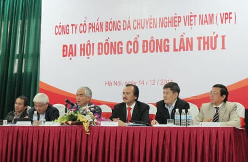 Công ty Cổ phần VPF ra đời là vì sự phát triển của bóng đá Việt Nam