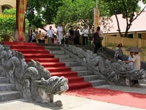 Thấy dấu tích điện Kính Thiên tại Thành cổ Hà Nội
