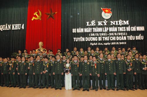 Tuyên dương 80 gương mặt Bí thư chi đoàn tiêu biểu