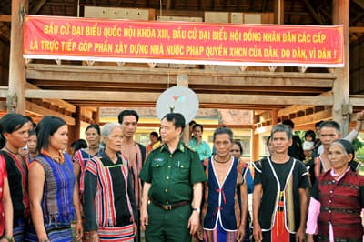 Vì lợi ích, nguyện vọng chính đáng của đồng bào các dân tộc nơi biên giới, hải đảo