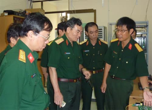 Trung tướng Trương Quang Khánh thăm và làm việc tại công ty TECAPRO