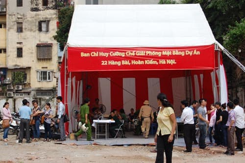 Hà Nội: 47 tỷ đồng, giải toả xong khu đất ở Hàng Bài - Hai Bà Trưng