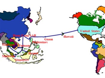 Tuyến cáp quang biển AAG đã hoạt động bình thường trở lại