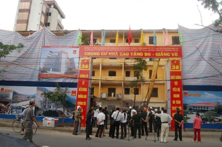 Ngày 25-7, khởi công dự án nhà B6 Giảng Võ (Hà Nội)