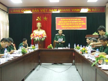 Nhiều đề tài có chất lượng tốt được nghiệm thu