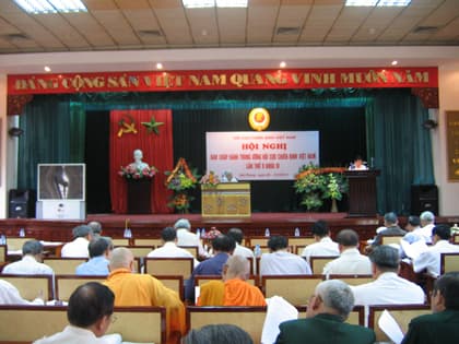 Tổ chức Đại hội V Hội CCB Việt Nam vào cuối năm 2012