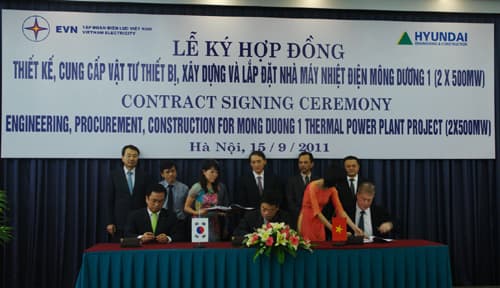 EVN ký hợp đồng EPC trị giá 1,274 tỷ USD