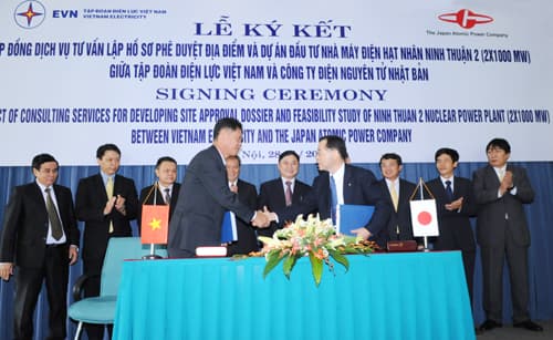 Nhà thầu Nhật Bản tư vấn xây dựng Nhà máy điện hạt nhân Ninh Thuận 2
