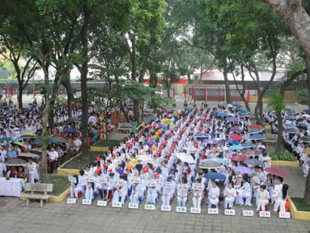 Một số trường tổ chức khai giảng năm học mới 2011 - 2012