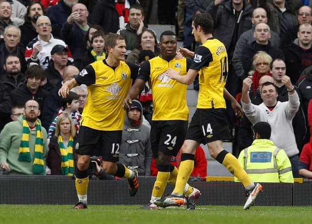 M.U 2-3 Blackburn: Sinh nhật buồn của Sir Alex