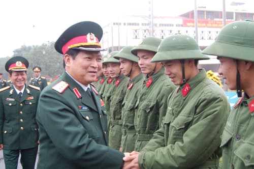 Sắc xuân chiến sĩ