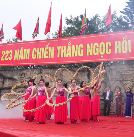 Lễ hội kỷ niệm 223 năm chiến thắng Ngọc Hồi - Đống Đa